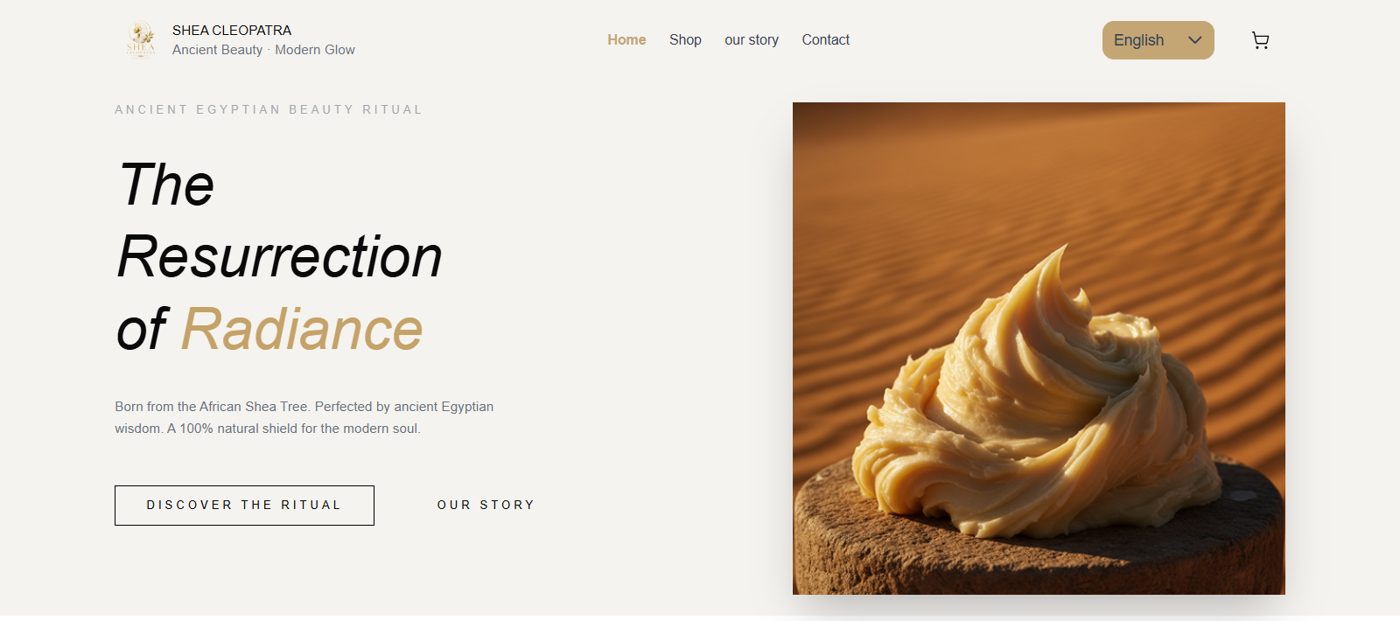 Shea Cleopatra online store